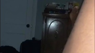  Bull Stroking Gets Verbal At End 