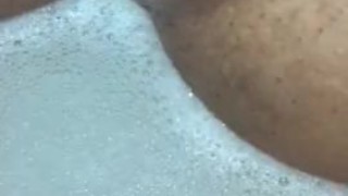 I love taking a bath with my favorite vibrator and squirting