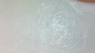 I love taking a bath with my favorite vibrator and squirting