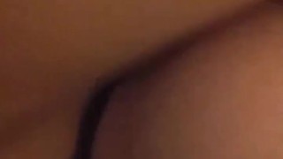 White girl take BBC in the ass