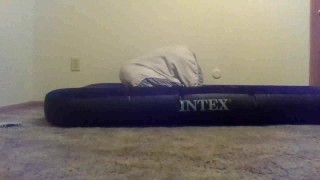 Failing To Gett Even Half of a Huge Cucumber Up My Tight Slutty Asshole