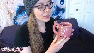 Stoner Girl Mug Pipe Unboxing and Review Wolfparty3 Vlog