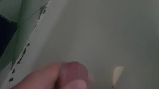 cumshot in shower
