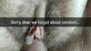 Your wife dont use condom when fucks with her lover [SnapChat]
