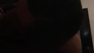 Smokey lingerie blowjob