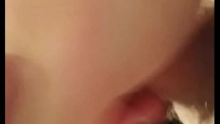 Cum on screen: dildo ride ass play 