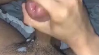 Fit teen twink cums twice