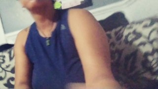Smoking hot girl with big tits