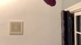 Lubed up stroke until I nut on the camera
