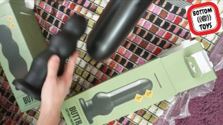 Je me gode XXL BUTTR avec une fuckmachine (Bottomtoys)