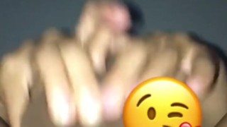 BBC toy fucking my Latina pussy 