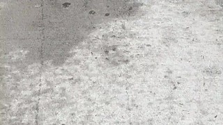Spring training baseball game outside bar, female feet next to me!