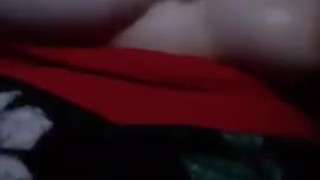 Playing with Big titty nipple clip 