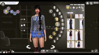 CREATE A SIMS | MINHA OC | THE SIMS 4 | CATY BLACKROSE