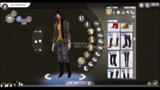 CREATE A SIMS | MINHA OC | THE SIMS 4 | CATY BLACKROSE