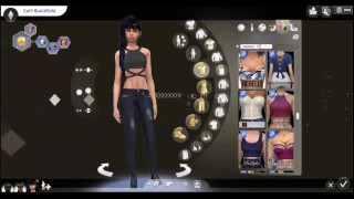 CREATE A SIMS | MINHA OC | THE SIMS 4 | CATY BLACKROSE