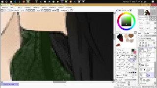 PERFECT MEETING SPEED ART DRAWING ( PAINT TOOL SAI )
