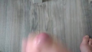 Str8 big dick jerk off and cum 