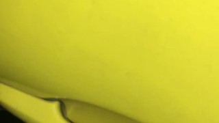 FUCKING my step SISTER'S new CAR DOOR Handle REALLY HARD ** it Felt AMAZING **