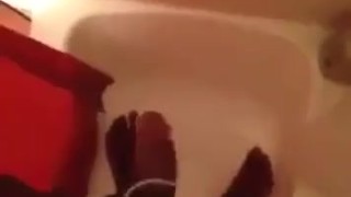 Phone bone in the shower 