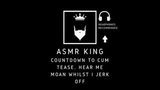 ASMR - Moaning and loud cumshot. Cum with me. Erotic audio, for her 