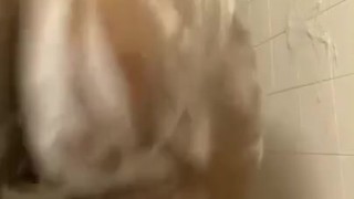 Bbw Twerking In The Shower 