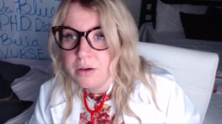 Dick Doctor Blue Checks Your Dick Stop Jerking Off So Much
