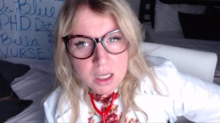 Dick Doctor Blue Checks Your Dick Stop Jerking Off So Much