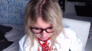 Dick Doctor Blue Checks Your Dick Stop Jerking Off So Much