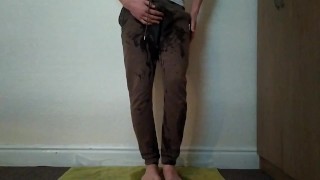 Guy Pees Himself in his Room