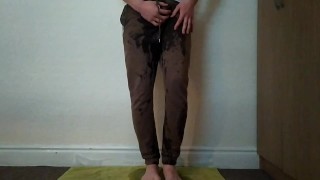 Guy Pees Himself in his Room