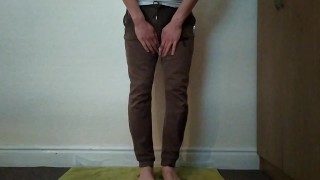 Guy Pees Himself in his Room