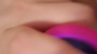 19 year old Japanese girl tries new toy #2