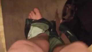 Woke Up During A Wet Dream - Masturbating Small Penis