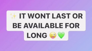 OnlyFans Promo/Teaser - Free Trial