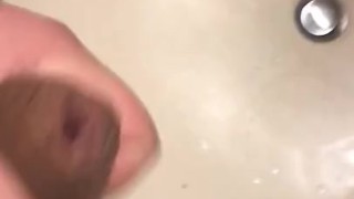 Shooting huge load 