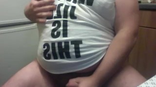 Cumming In Peaches Vest