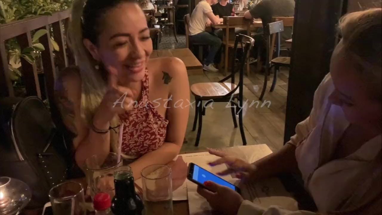 Anal Sex In Public Resturant - Two friends controlling my toy in Public Restaurant! Holding moans! - Free  Porn Videos - YouPorn
