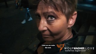 Feisty German MILF Rubina fucked outdoors WOLF WAGNER wolfwagner.love
