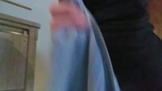 Girl Wets Her Panties out on the Town