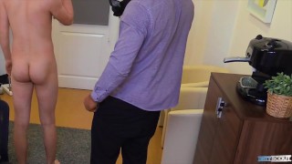  DIRTY SCOUT 226 - Dark Haired Dude Gets Barebacked By Agent In POV