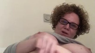 Milf Merce masturbates very horny