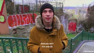  CZECH HUNTER 511 - First Time Handjob And Bareback For Money