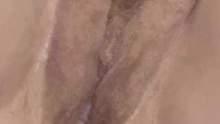 Creamy Pussy Doing Kegels
