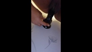 Amateur EBONY SEXY DALE LEE deepthroat 8 INCHES 