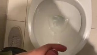 Back at the gym wanking off in gym toilets 