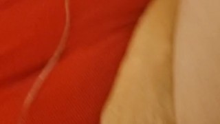 Big Titty Wife Gets Anal and makes him lick Cum off Tits!