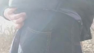 Jeans leggings up my ass in public
