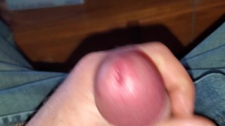 Big Dick, stroking my cock. Feels so good and hard. 
