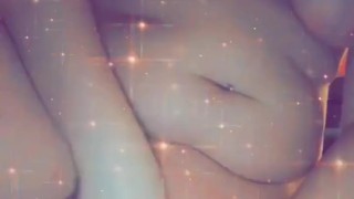 Baby Rose playing with daddy’s pussy while he’s at work